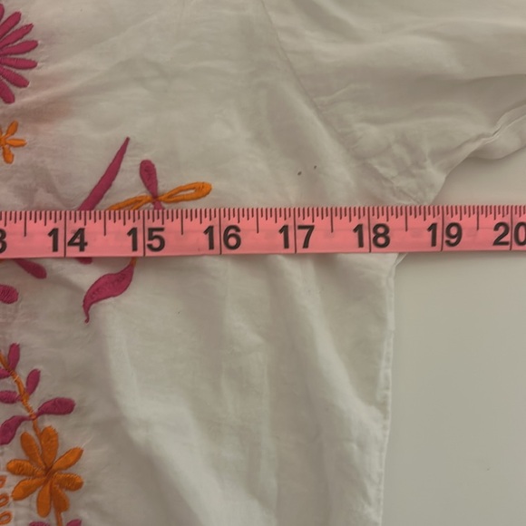 Gretchen Scott Embroidered Tunic Size Small - Picture 7 of 8